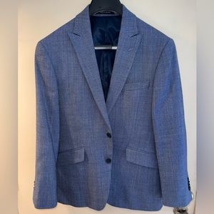 Blue Slim Fit Sport Coat